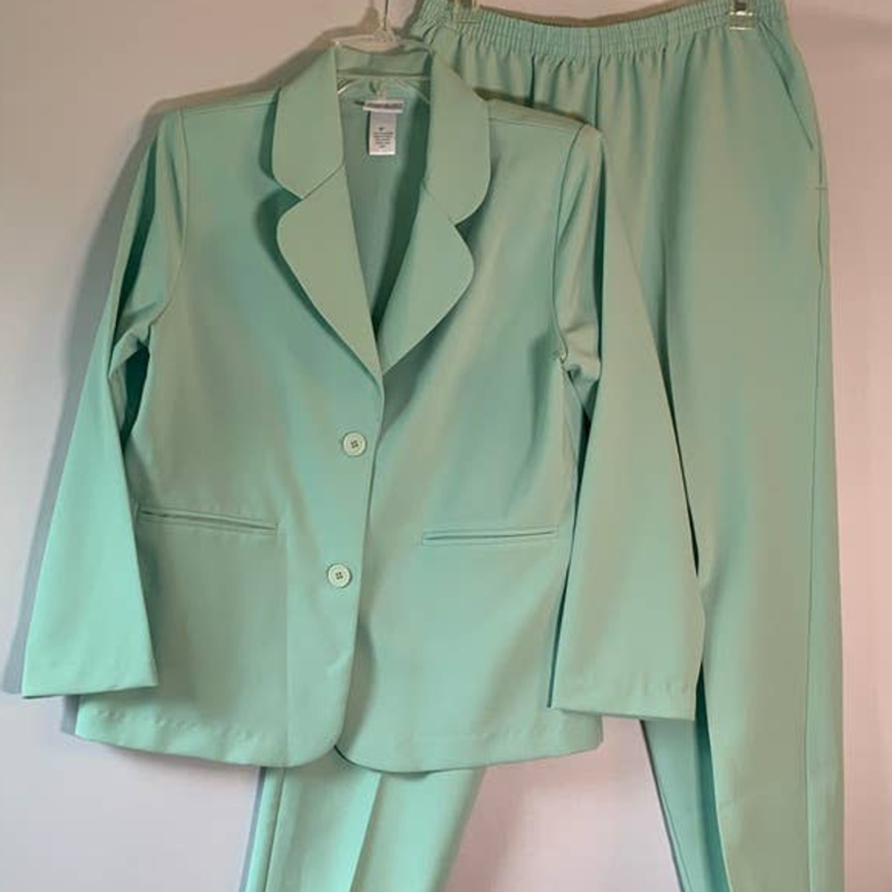 Vicki Wayne Seafoam green Pant Set 8P
